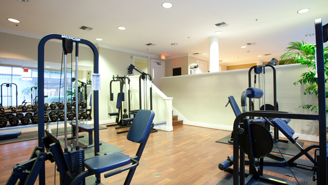 Sunnyvale/Mountain View/Cupertino Mountain View Apartments Fitness Center
