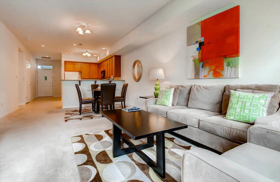 Princeton Apartments Living Room