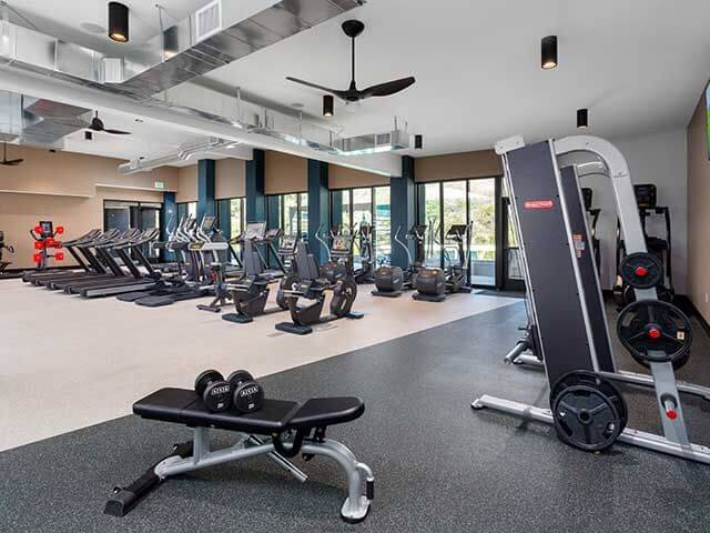 Universal City Los Angeles Apartments Fitness Center
