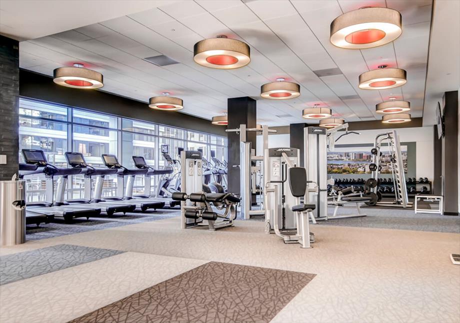 Downtown/South End Boston Apartments Fitness Center