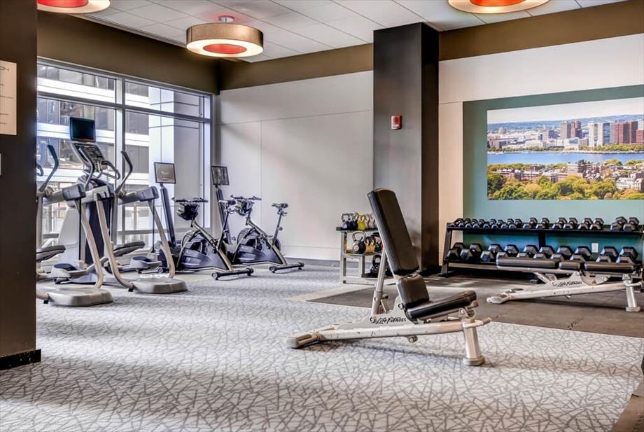 Downtown/South End Boston Apartments Fitness Center