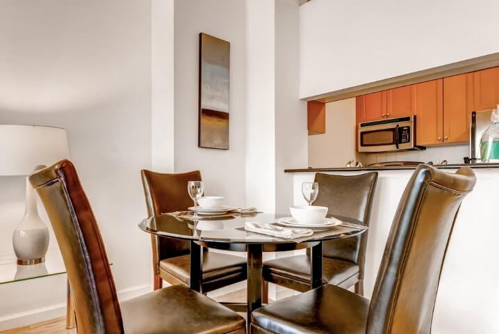 Upper East Side New York Apartments Dining Room