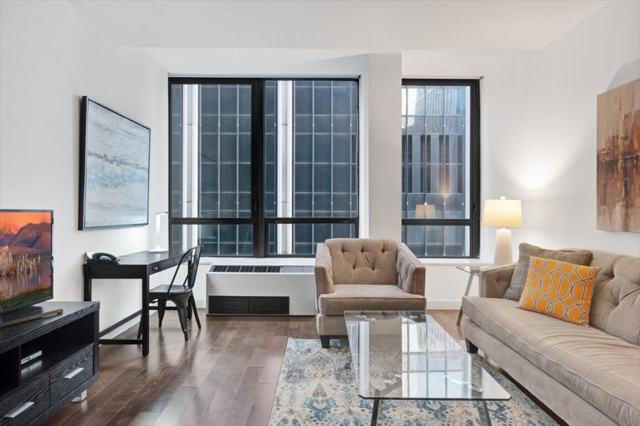 Financial District New York Apartments Living Room