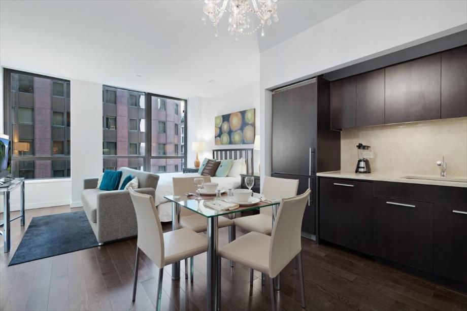 Financial District New York Apartments Dining Room