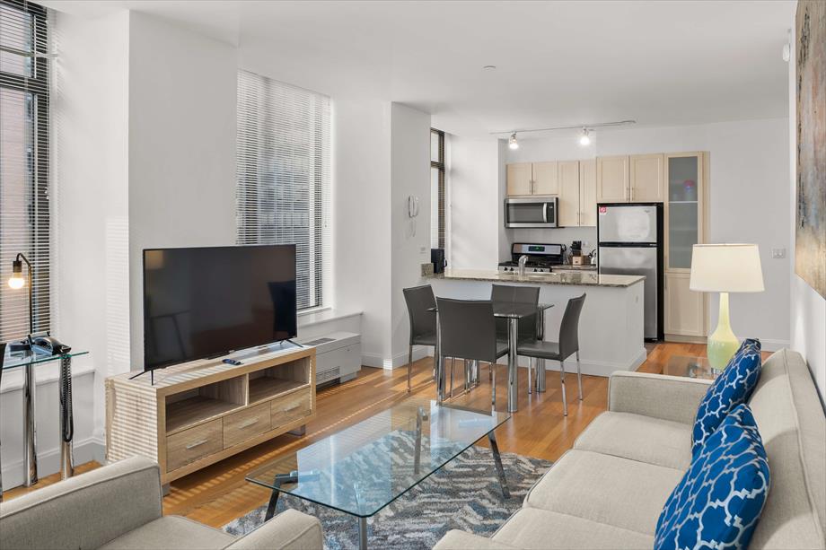 Financial District New York Apartments Living Room