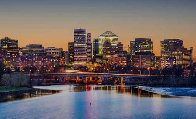 Arlington skyline